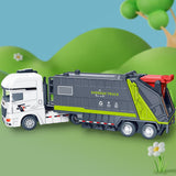 Maxbell Garbage Truck Toys Educational Recycling Truck for Valentine's Day Xmas Kids recycling truck