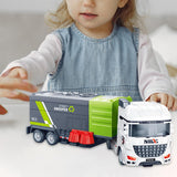 Maxbell Garbage Truck Toys Educational Recycling Truck for Valentine's Day Xmas Kids sweeper truck
