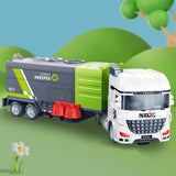 Maxbell Garbage Truck Toys Educational Recycling Truck for Valentine's Day Xmas Kids sweeper truck