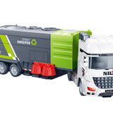 Maxbell Garbage Truck Toys Educational Recycling Truck for Valentine's Day Xmas Kids sweeper truck