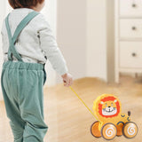 Maxbell Pull Along Toy Walking Toy with String for Interaction Preschool Holidays