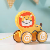 Maxbell Pull Along Toy Walking Toy with String for Interaction Preschool Holidays