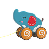 Maxbell Pull Along Toy Walking Toy with String for Interaction Preschool Holidays