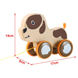 Maxbell Pull Along Toy Walking Toy with String for Interaction Preschool Holidays