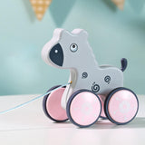 Maxbell Pull Along Toy Walking Toy with String for Interaction Preschool Holidays