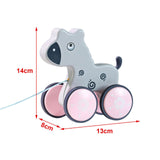 Maxbell Pull Along Toy Walking Toy with String for Interaction Preschool Holidays