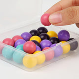 Maxbell Crocodile Clip Bead Toy Wooden Beads Game for Girls Boys 3 4 5 Year Old Kids