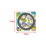 Maxbell Puzzle Tracks Jigsaw Car Random Puzzles Toys for Kids Children Ages 3+ Years blue green