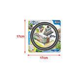 Maxbell Puzzle Tracks Jigsaw Car Random Puzzles Toys for Kids Children Ages 3+ Years blue