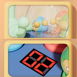 Maxbell Shooting Toys for Kids Early Education Toy with 20 Marbles Dinosaur Launcher blue