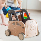 Maxbell Baby Interactive Push Walkers Anti O Legs Baby Learn to Walk Push Walking Toy Pink