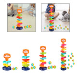 Maxbell Drop and Ball Ramp Toy Ball Run Ramp for Toys Gifts Children Girls and Boys