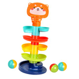 Maxbell Drop and Ball Ramp Toy Ball Run Ramp for Toys Gifts Children Girls and Boys