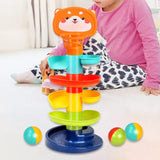 Maxbell Drop and Ball Ramp Toy Ball Run Ramp for Toys Gifts Children Girls and Boys