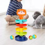 Maxbell Drop and Ball Ramp Toy Ball Run Ramp for Toys Gifts Children Girls and Boys