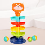 Maxbell Drop and Ball Ramp Toy Ball Run Ramp for Toys Gifts Children Girls and Boys