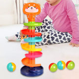 Maxbell Drop and Ball Ramp Toy Ball Run Ramp for Toys Gifts Children Girls and Boys