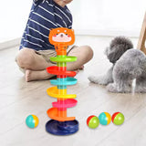 Maxbell Drop and Ball Ramp Toy Ball Run Ramp for Toys Gifts Children Girls and Boys