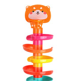 Maxbell Drop and Ball Ramp Toy Ball Run Ramp for Toys Gifts Children Girls and Boys