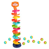 Maxbell Drop and Ball Ramp Toy Ball Run Ramp for Toys Gifts Children Girls and Boys