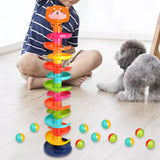 Maxbell Drop and Ball Ramp Toy Ball Run Ramp for Toys Gifts Children Girls and Boys