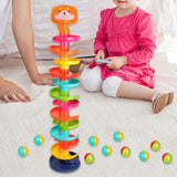 Maxbell Drop and Ball Ramp Toy Ball Run Ramp for Toys Gifts Children Girls and Boys