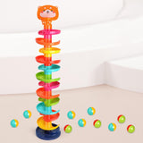 Maxbell Drop and Ball Ramp Toy Ball Run Ramp for Toys Gifts Children Girls and Boys