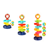 Maxbell Roll Swirling Ball Lion Drop and Ball Ramp Toy for Toys Gifts Kids Preschool