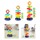 Maxbell Roll Swirling Ball Lion Drop and Ball Ramp Toy for Toys Gifts Kids Preschool