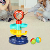 Maxbell Roll Swirling Ball Lion Drop and Ball Ramp Toy for Toys Gifts Kids Preschool