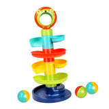 Maxbell Roll Swirling Ball Lion Drop and Ball Ramp Toy for Toys Gifts Kids Preschool
