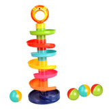 Maxbell Roll Swirling Ball Lion Drop and Ball Ramp Toy for Toys Gifts Kids Preschool