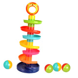 Maxbell Roll Swirling Ball Lion Drop and Ball Ramp Toy for Toys Gifts Kids Preschool