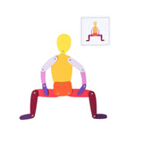 Maxbell Action Man Creative Versatile Wooden Figure for Kids Birthday Gift Preschool