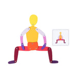 Maxbell Action Man Creative Versatile Wooden Figure for Kids Birthday Gift Preschool