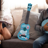 Maxbell Children Guitar Musical Toy Cartoon Animal Small Ukulele for Beginner Babies Elephant