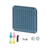 Maxbell Addition Board Game Math Manipulatives for Kids Boy and Girls Birthday Gifts blue