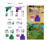 Maxbell Kids Gardening Tool Set Fine Motor Interactive Rake Pretend Play Outdoor Toy