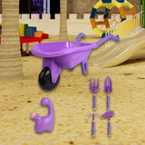 Maxbell Kids Gardening Tool Set Fine Motor Interactive Rake Pretend Play Outdoor Toy