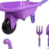 Maxbell Kids Gardening Tool Set Fine Motor Interactive Rake Pretend Play Outdoor Toy