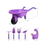 Maxbell Kids Gardening Tool Set Fine Motor Interactive Rake Pretend Play Outdoor Toy