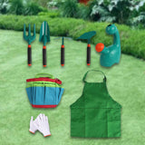 Maxbell Kids Gardening Tool Set Fine Motor Interactive Rake Pretend Play Outdoor Toy