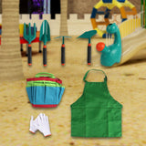 Maxbell Kids Gardening Tool Set Fine Motor Interactive Rake Pretend Play Outdoor Toy