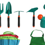 Maxbell Kids Gardening Tool Set Fine Motor Interactive Rake Pretend Play Outdoor Toy