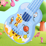 Maxbell Ukulele Guitar Toy Kids Guitar Musical Toy for Baby Boys Girls Holiday Gifts Blue