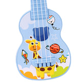 Maxbell Ukulele Guitar Toy Kids Guitar Musical Toy for Baby Boys Girls Holiday Gifts Blue