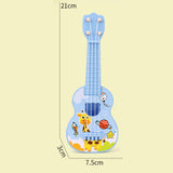 Maxbell Ukulele Guitar Toy Kids Guitar Musical Toy for Baby Boys Girls Holiday Gifts Blue