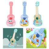 Maxbell Ukulele Guitar Toy Kids Guitar Musical Toy for Baby Boys Girls Holiday Gifts Blue