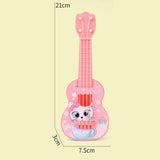 Maxbell Ukulele Guitar Toy Kids Guitar Musical Toy for Baby Boys Girls Holiday Gifts Pink