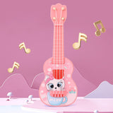 Maxbell Ukulele Guitar Toy Kids Guitar Musical Toy for Baby Boys Girls Holiday Gifts Pink